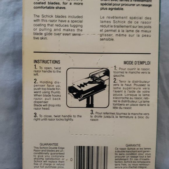 Schick Double Edge Razor with Super Stainless Blades - Picture 2 of 2